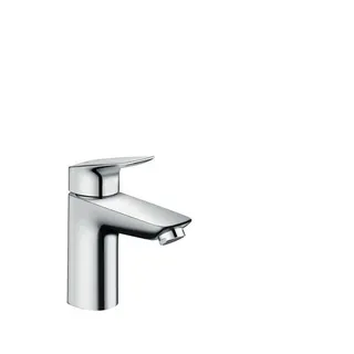 Hansgrohe Logis 100 Waschtischmischer chrom mit Push-Open Ablaufgarnitur