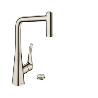Hansgrohe 2-L.Spültischmischer 320 Select sBox Ausziehbr.M7120-H320ST edelstahl-optik
