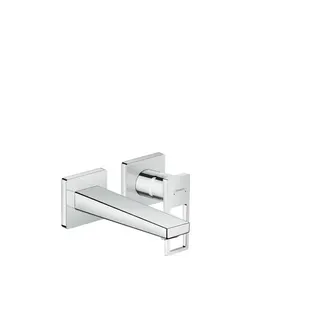 Hansgrohe Metropol Waschtischmischer Unterputz mit Bügelgriff und Auslauf 165 mm für Wandmontage, chrom