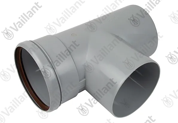 T-Stück, DN 100 x 220 PP Vaillant-Nr. 0020029021
