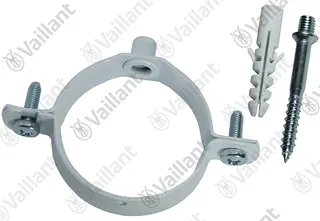 Schelle Rohrbefestigung, weiß Vaillant-Nr. 0020018326