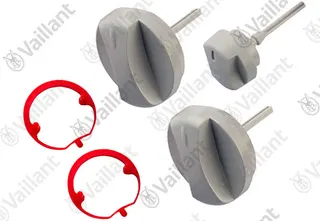 Knopf grau, Set a 3 St. Vaillant-Nr. 0020074963