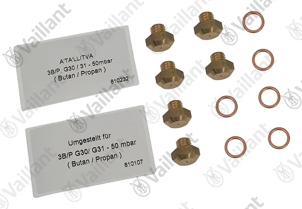 Düsenwechselsatz, 6 Düsen-D 0,85 Vaillant-Nr. 200136