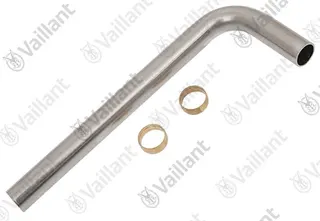 Rohr, HW vernickelt Vaillant-Nr. 0020057203