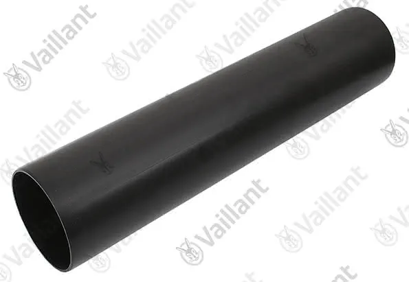 Abgasrohr, DN 110x500 mm PP, schwarz Vaillant-Nr. 0020160732