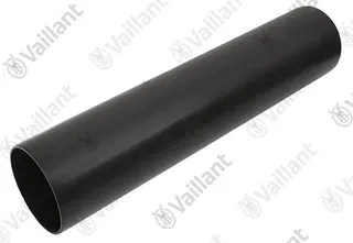 Abgasrohr, DN 110x500 mm PP, schwarz Vaillant-Nr. 0020160732
