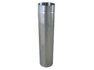 Alu-Abzugsrohr 1,0mm 110mm d. 500mm Lang