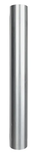 Alu-Abzugsrohr 1,0mm 150mm d. 1000mm Lang