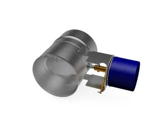 Abgasklappe 80mm MOK 80 AD mit Stellantrieb STA2, 2109181