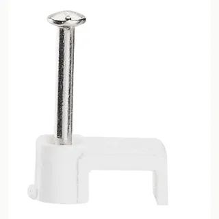 Legrand Nagelschelle 031551 FL.KAB.2X1MM weiß