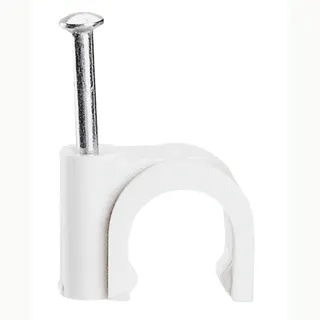 Legrand Nagelschelle 031555 KABEL 6mm weiß