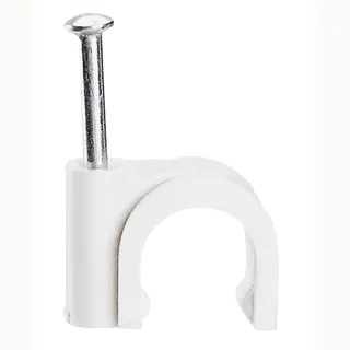 Legrand Nagelschelle 031557 KABEL 8mm weiß