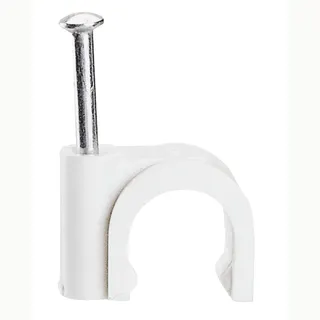Legrand Nagelschelle 031558 KABEL 9mm weiß