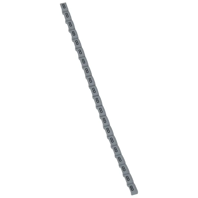 Legrand Etikett 038408 DUPLIX grau "8"