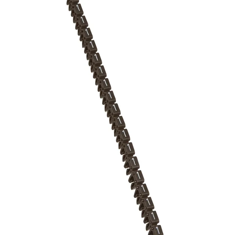 Legrand Etikett 038401 DUPLIX BRAUN "1"