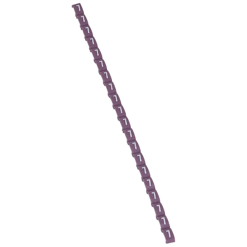Legrand Etikett 038407 DUPLIX VIOLETT "7"