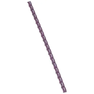 Legrand Etikett 038407 DUPLIX VIOLETT "7"