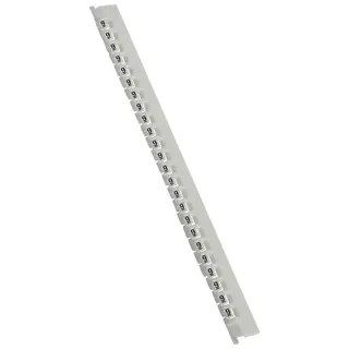Legrand Kennzeichnungssymbol 037803 MEMOCAB "9" weiß