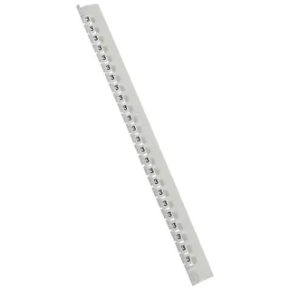 Legrand Kennzeichnungssymbol 037783 MEMOCAB 24 "3"