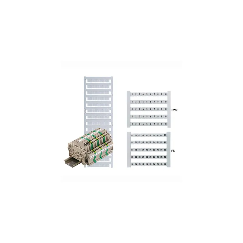 Weidmüller Klemmenmarkierung DEK 5 GW 18 0522660018