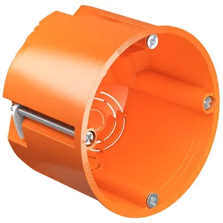 Kaiser Hohlwand Geräte-Verbindungsdose O-range D: 68mm T: 62mm orange 9064-02