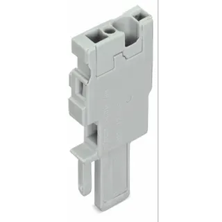 WAGO 1 Leiter Anfangsmodul 769-501 kodierbar grau