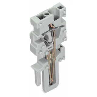 WAGO 1 Leiter Mittelmodul 769-502 kodierbar grau