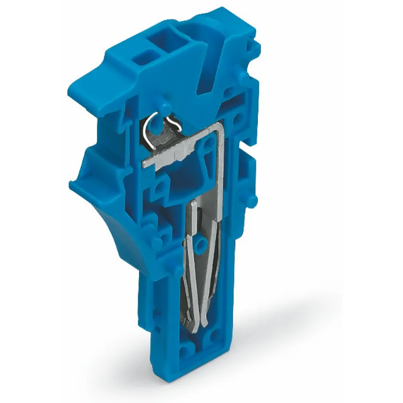 WAGO 1-Leiter-Federleisten-Endmodul Push-in CAGE CLAMP® 4 mm? blau 2022-184