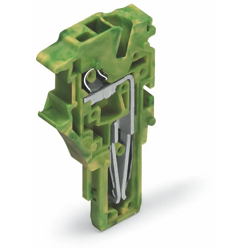 WAGO 1-Leiter-Federleisten-Mittelmodul Push-in CAGE CLAMP® 4 mm? grün-gelb 2022-177
