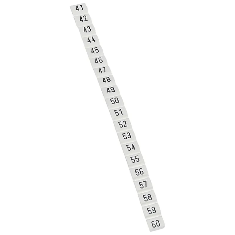 Legrand Bezeichnungsschild 038152 CAB 3 0,5-1,5mm "41-60"