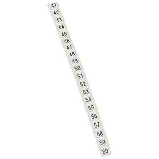 Legrand Bezeichnungsschild 038152 CAB 3 0,5-1,5mm "41-60"