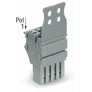 WAGO 1-Leiter-Federleiste Push-in CAGE CLAMP® 4 mm? blau 2022-101/132-006