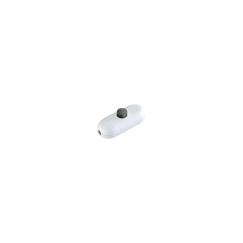 Bachmann Schnur-Zwischenschalter 924.023 1polig weiss/schwarz