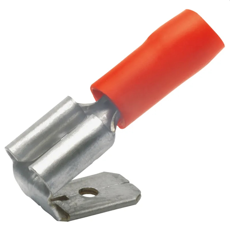 Klauke Flachsteckhülse 6,3x0,8mm 0,5-1qmm isolie. VZ m. Abzweig 720AZ