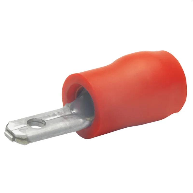 Klauke Flachstecker 2,8x0,8mm 0,5-1qmm isoliert verzinnt 8201B