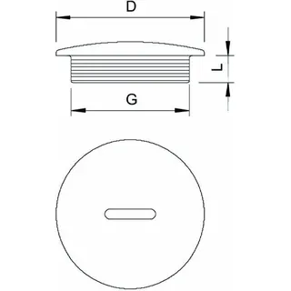 OBO Verschlussschraube 108 M M63 lichtgrau – Bild 2