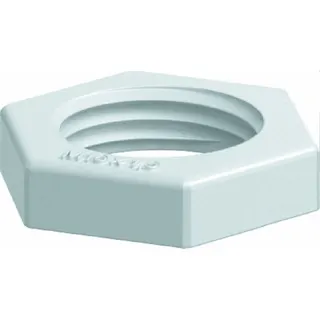 OBO Gegenmutter 116 M M16 PS lichtgrau Polystyrol
