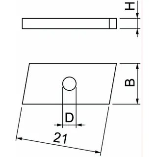OBO Gleitmutter CL27SN M4 ZL ohne Schraube – Bild 2