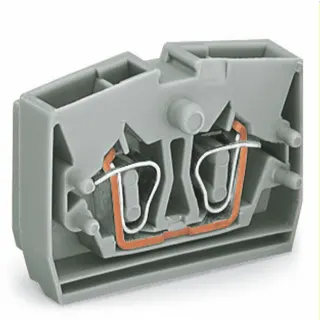 WAGO 2 Leiter Mittelklemme 0,08-2,5qm grau