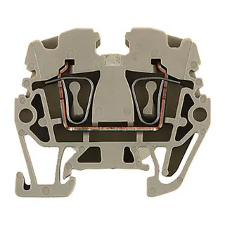 Weidmüller Mini-Reihenklemme ZDUA 2.5-2 grau 1720920000