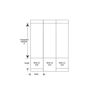 ABB Stotz-Kontakt Kabelmarkierungsbogen WSLM33 7TAA016070R0054