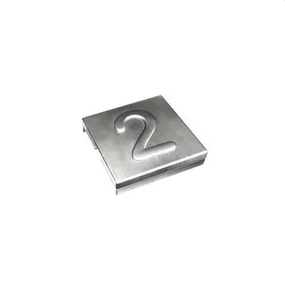 ABB Stotz-Kontakt Edelstahl-Markierungssystem YID-CHAR-2 7TCG009470R0066