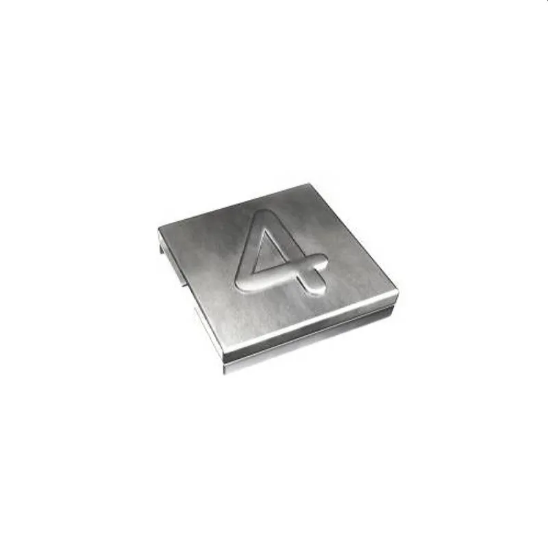 ABB Stotz-Kontakt Edelstahl-Markierungssystem YID-CHAR-4 7TCG009470R0068