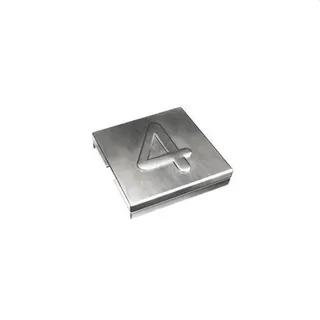 ABB Stotz-Kontakt Edelstahl-Markierungssystem YID-CHAR-4 7TCG009470R0068