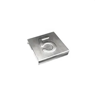 ABB Stotz-Kontakt Edelstahl-Markierungssystem YID-CHAR-5 7TCG009470R0069