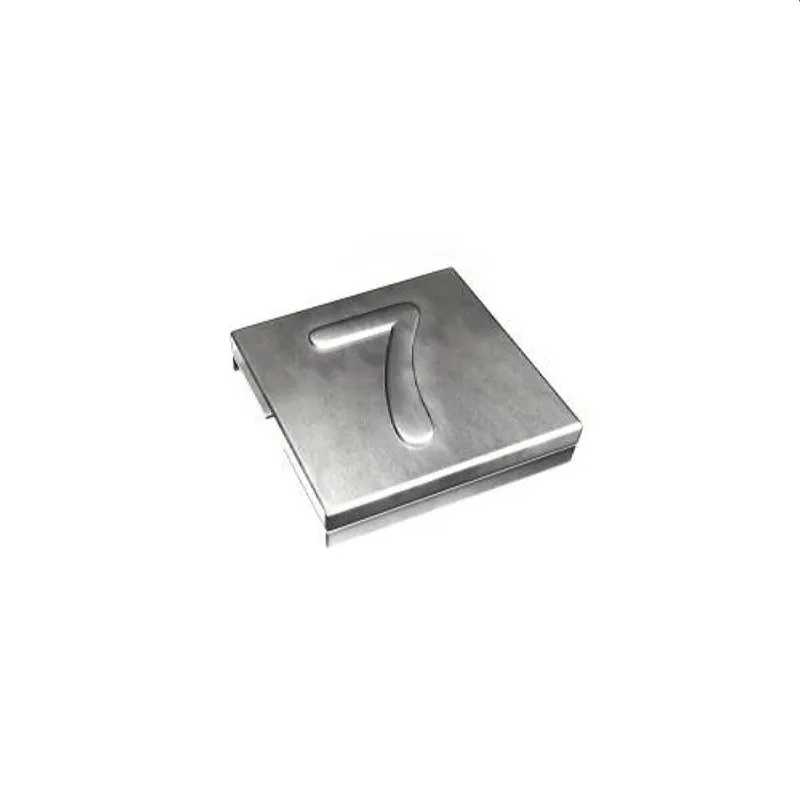 ABB Stotz-Kontakt Edelstahl-Markierungssystem YID-CHAR-7 7TCG009470R0071