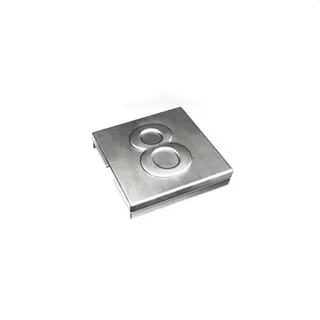 ABB Stotz-Kontakt Edelstahl-Markierungssystem YID-CHAR-8 7TCG009470R0072