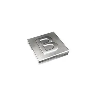ABB Stotz-Kontakt Edelstahl-Markierungssystem YID-CHAR-B 7TCG009470R0075