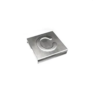 ABB Stotz-Kontakt Edelstahl-Markierungssystem YID-CHAR-C 7TCG009470R0078