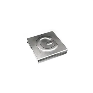 ABB Stotz-Kontakt Edelstahl-Markierungssystem YID-CHAR-G 7TCG009470R0083